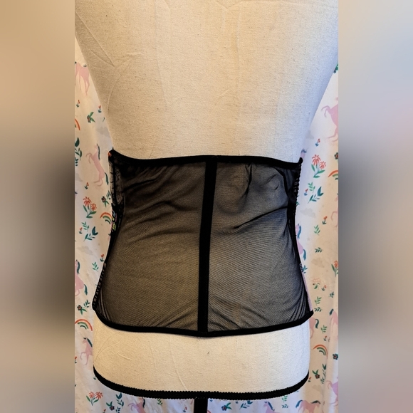 Vintage Y2K Verdissima Comic Cosplay Anime Lace Cinch Waist Corset Bustier SZ 36 - Picture 4 of 8